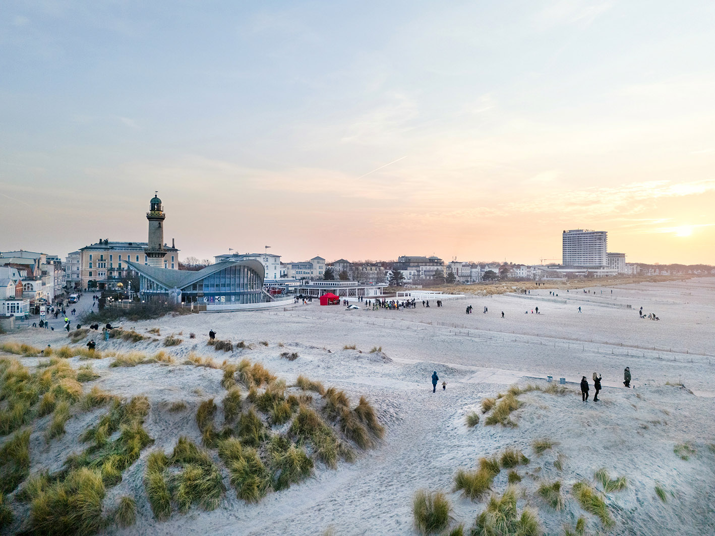 Warnemuende Rostock Srtrand