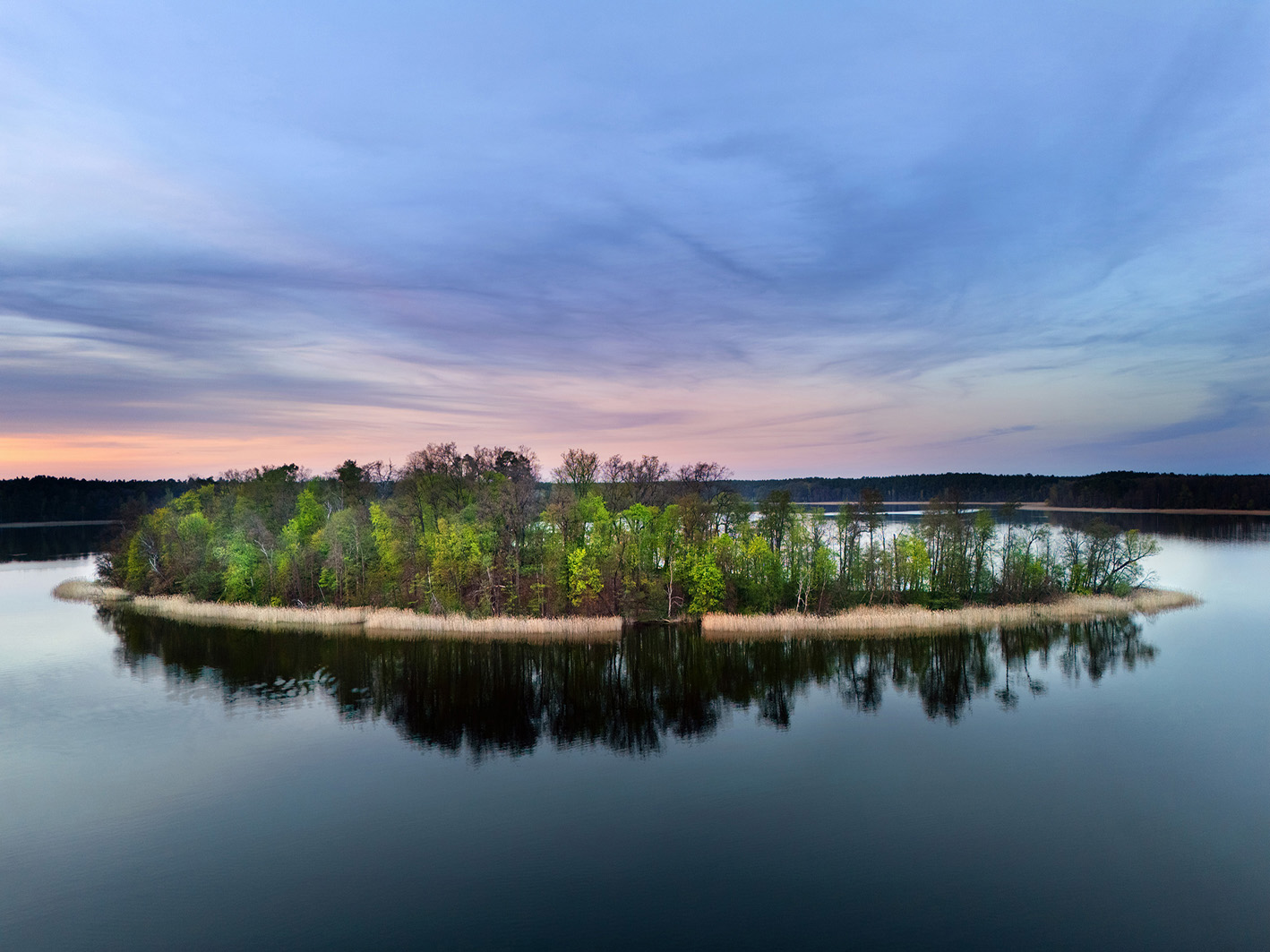 Remus Insel im Rheinsberger See